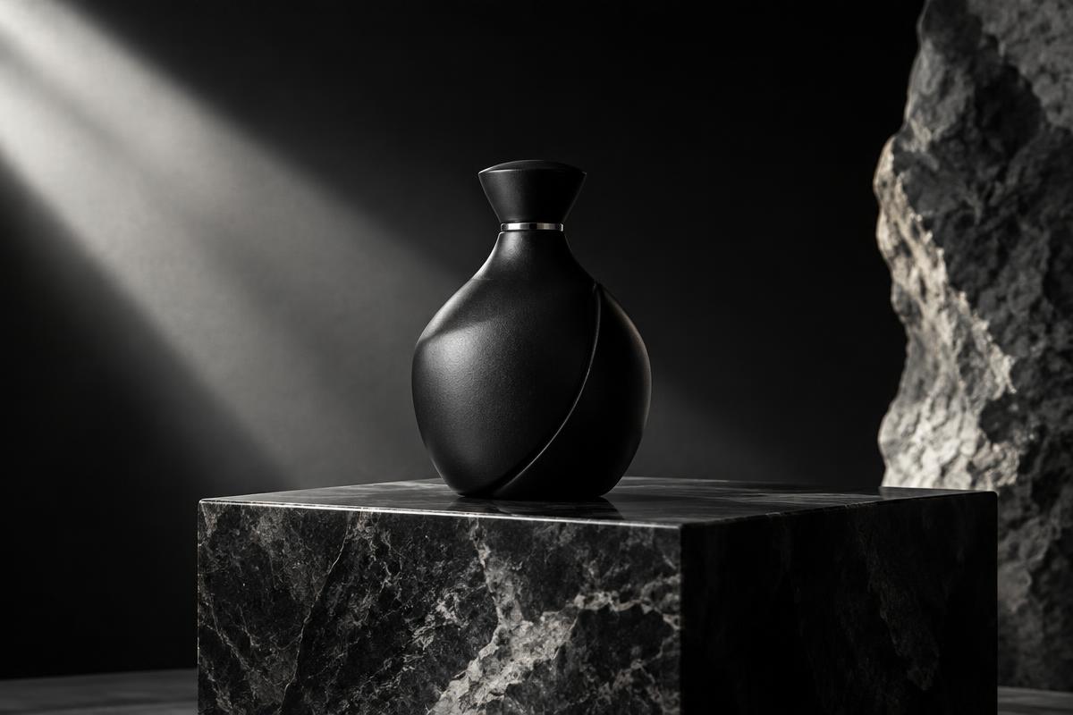 Sculptural fragrance concept for Ritual No. 04